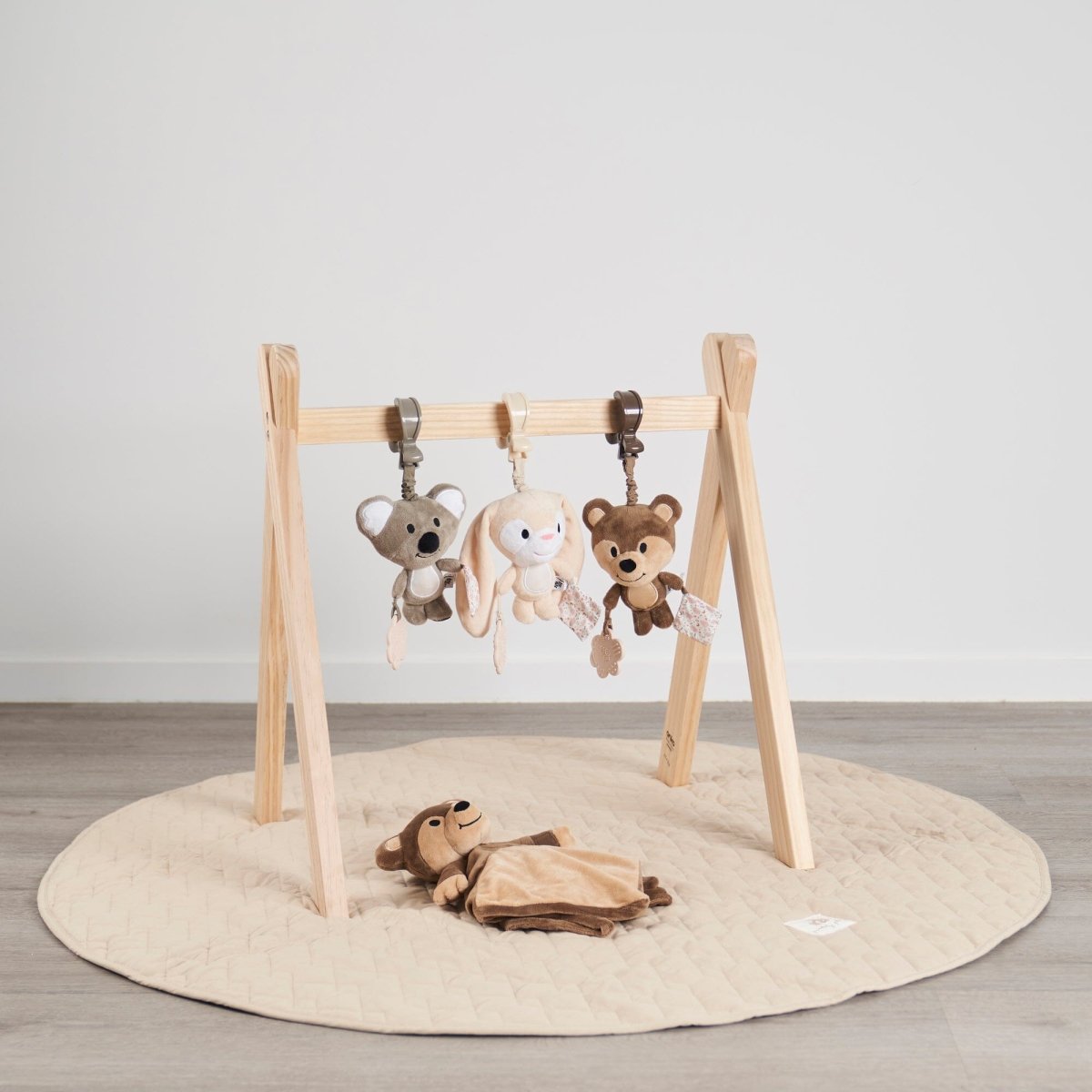 Sensory Pram Toy - Clover The Bunny - Riff Raff Baby AU