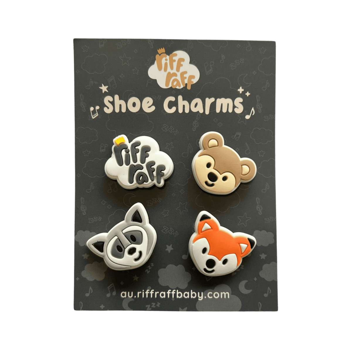 Shoe Charms (Set of 4 Riff Raff Besties) - Riff Raff Baby AU
