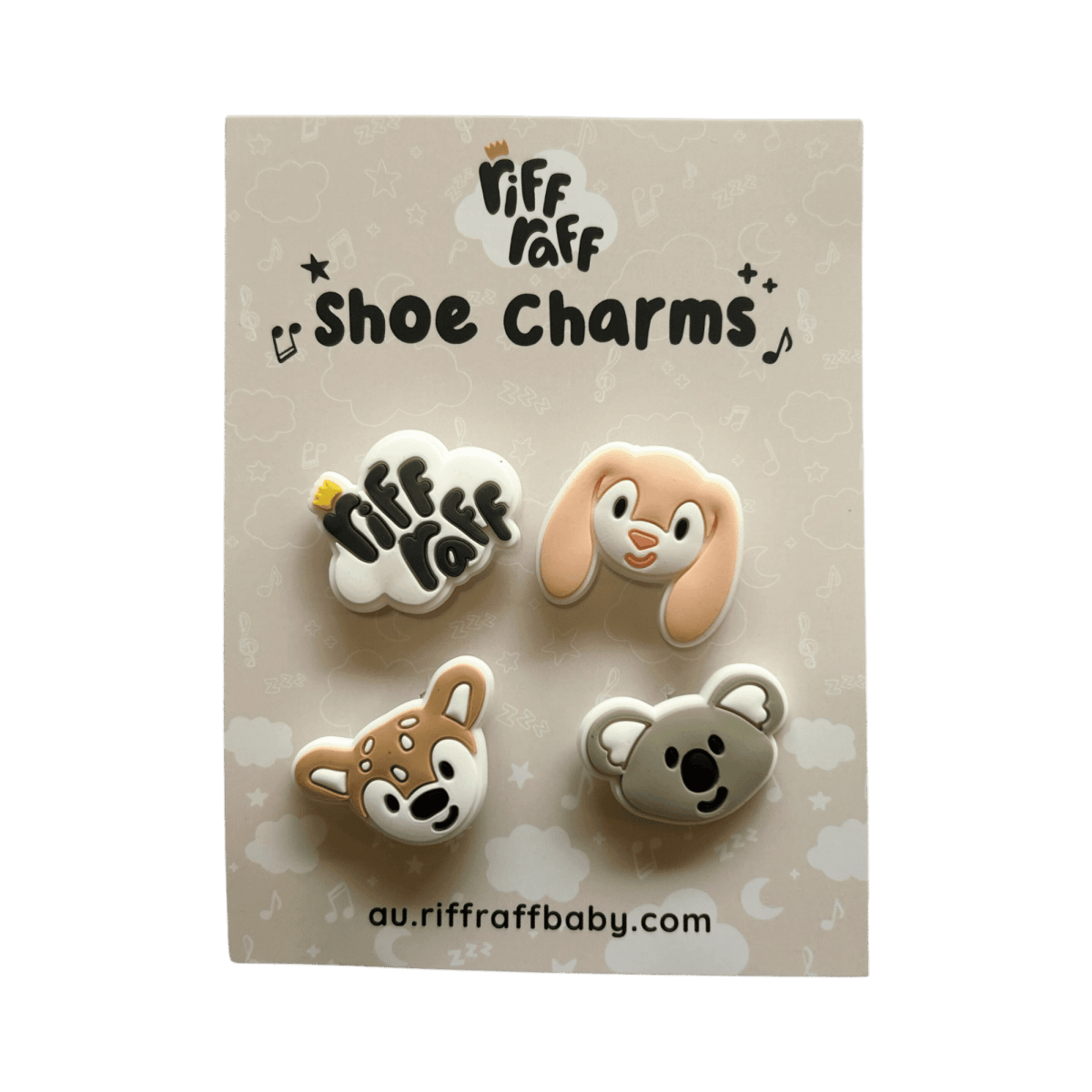 Shoe Charms (Set of 4 Riff Raff Besties) - Riff Raff Baby AU