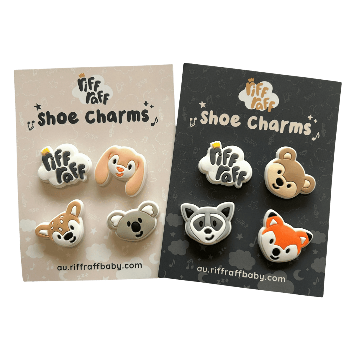 Shoe Charms (Set of 4 Riff Raff Besties) - Riff Raff Baby AU