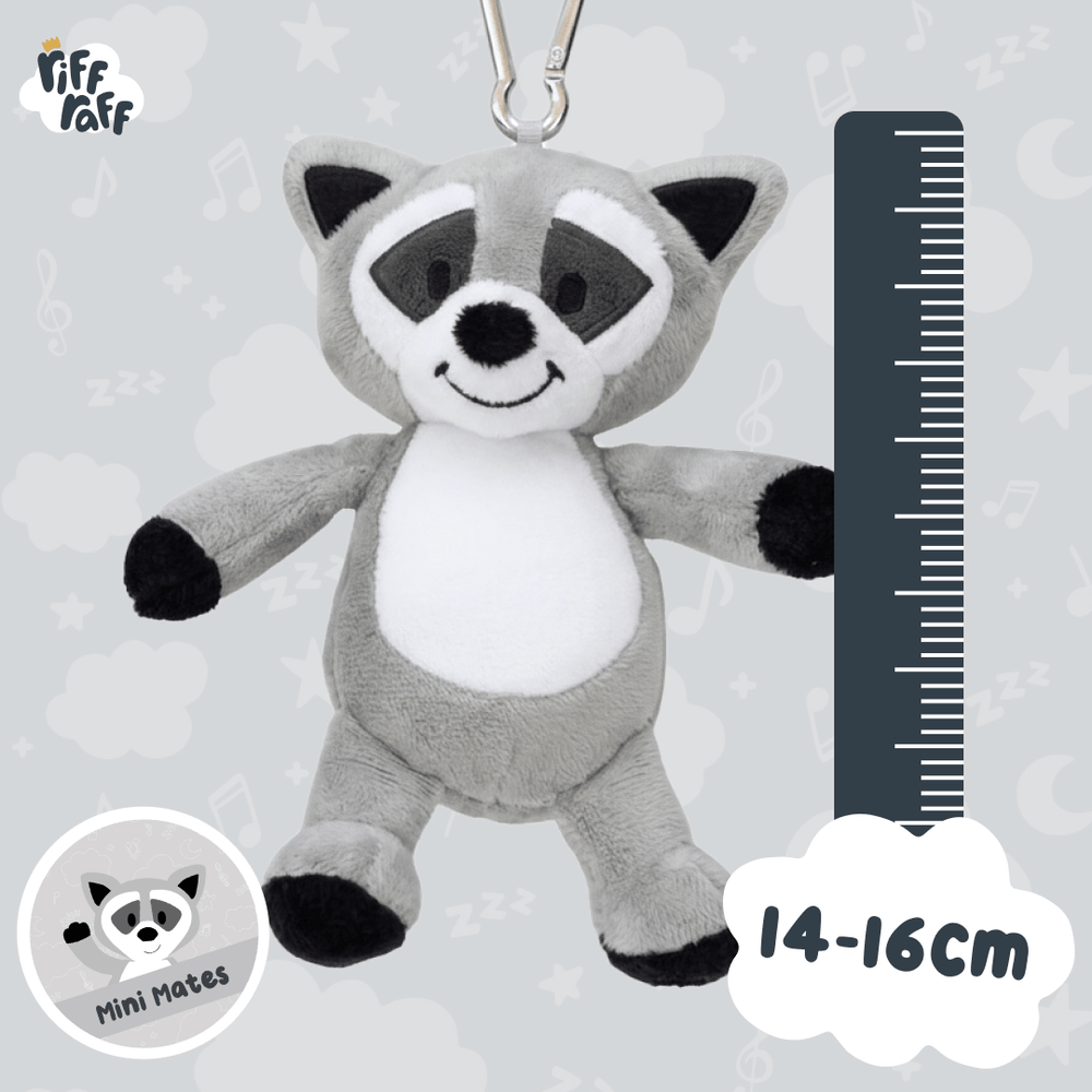 Raccoon Riff Raff Bag Charm - Bandit the Raccoon – Riff Raff Baby AU