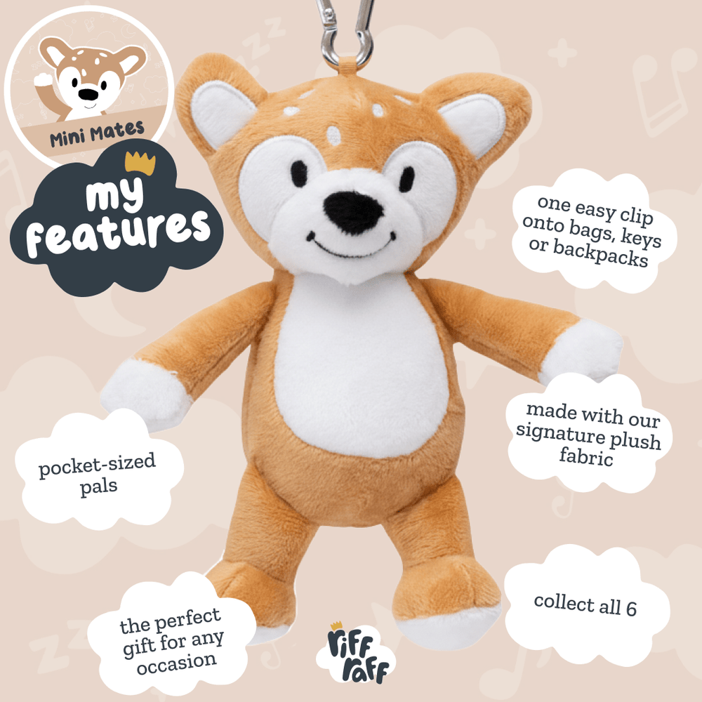
                      
                        Bag Charm - Raffy the Fawn - Riff Raff Baby AU
                      
                    