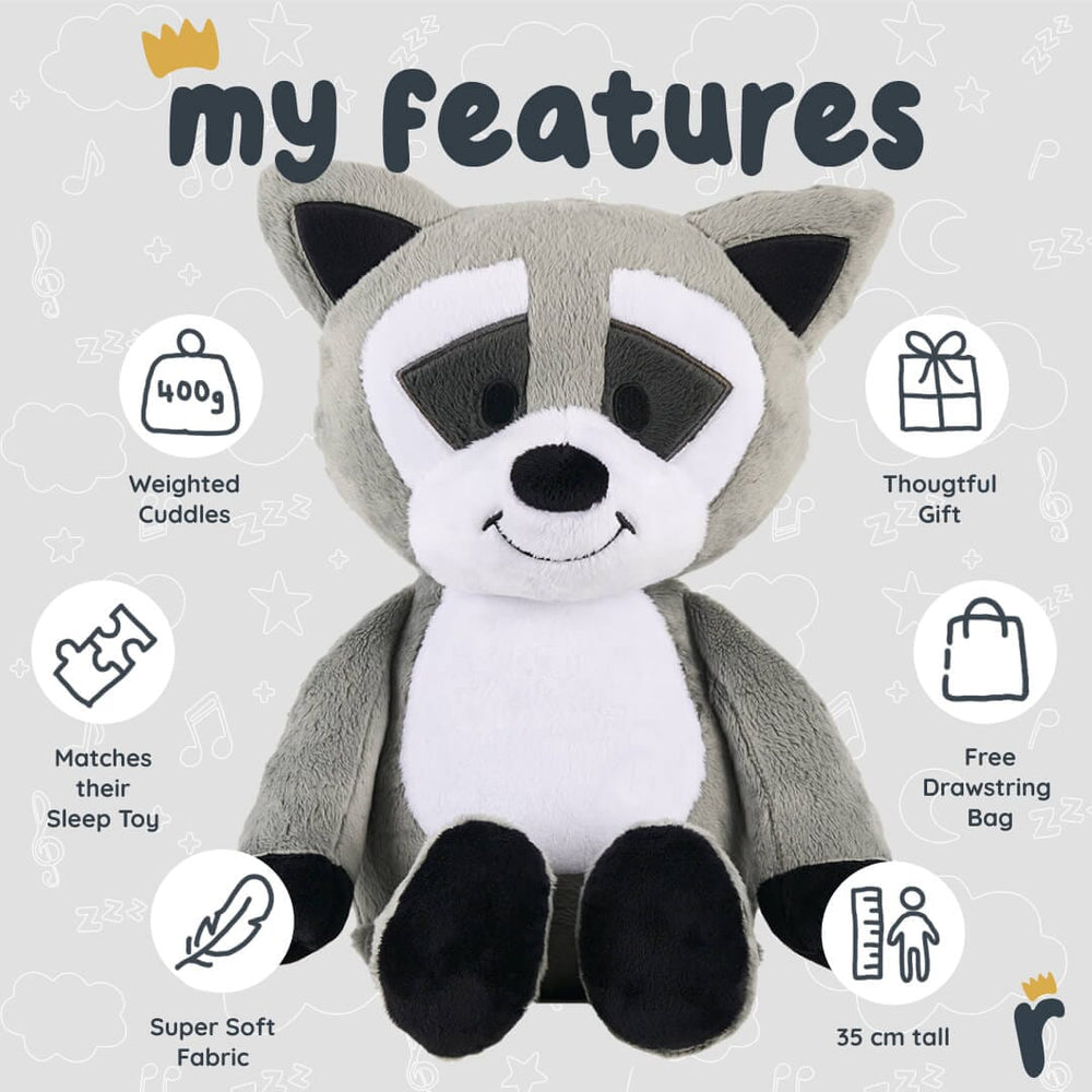 
                  
                    Big Bestie - Bandit the Raccoon Riff Raff & Co Sleep Toys 
                  
                