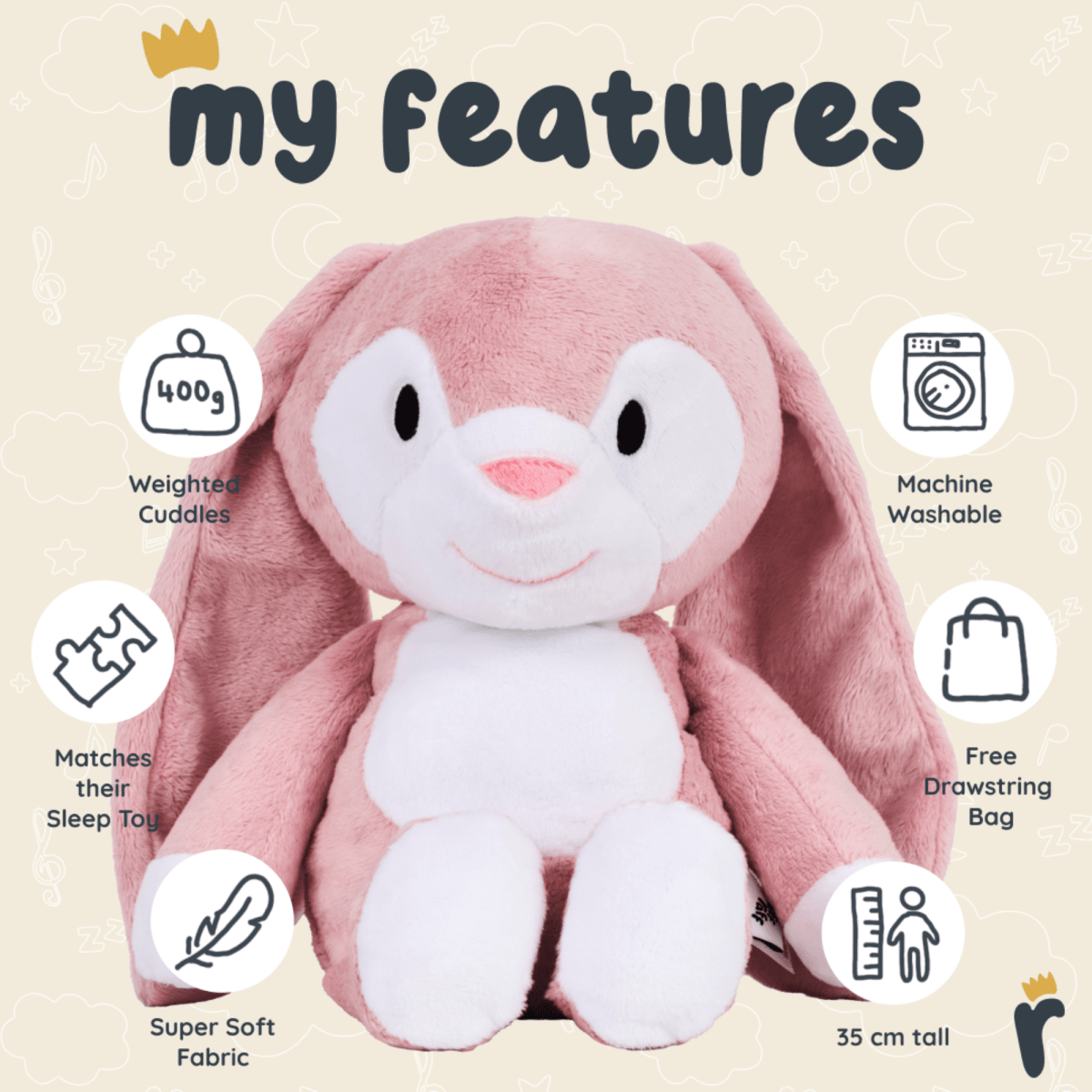 Pink Riff Raff Bunny Rainbow Bunnies β Riff Raff Baby AU