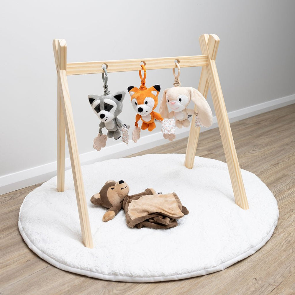 Sensory Pram Toy - Clover The Bunny – Riff Raff Baby AU