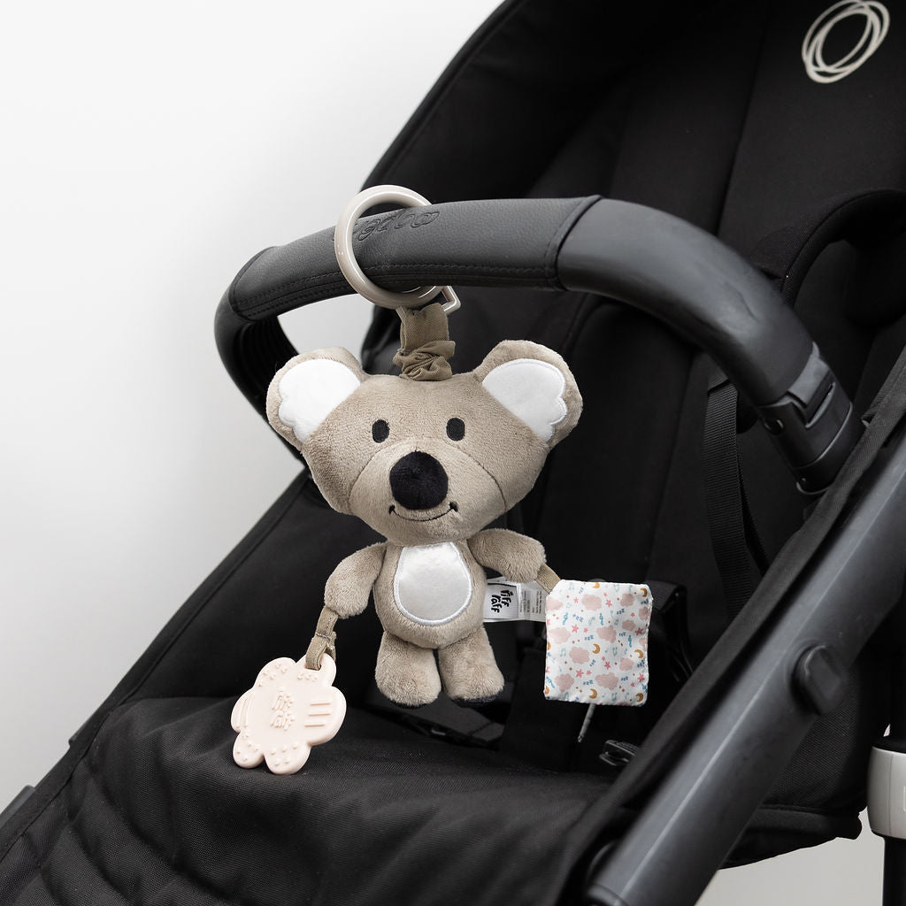 Sensory Pram Toy - Kirra The Koala – Riff Raff Baby AU