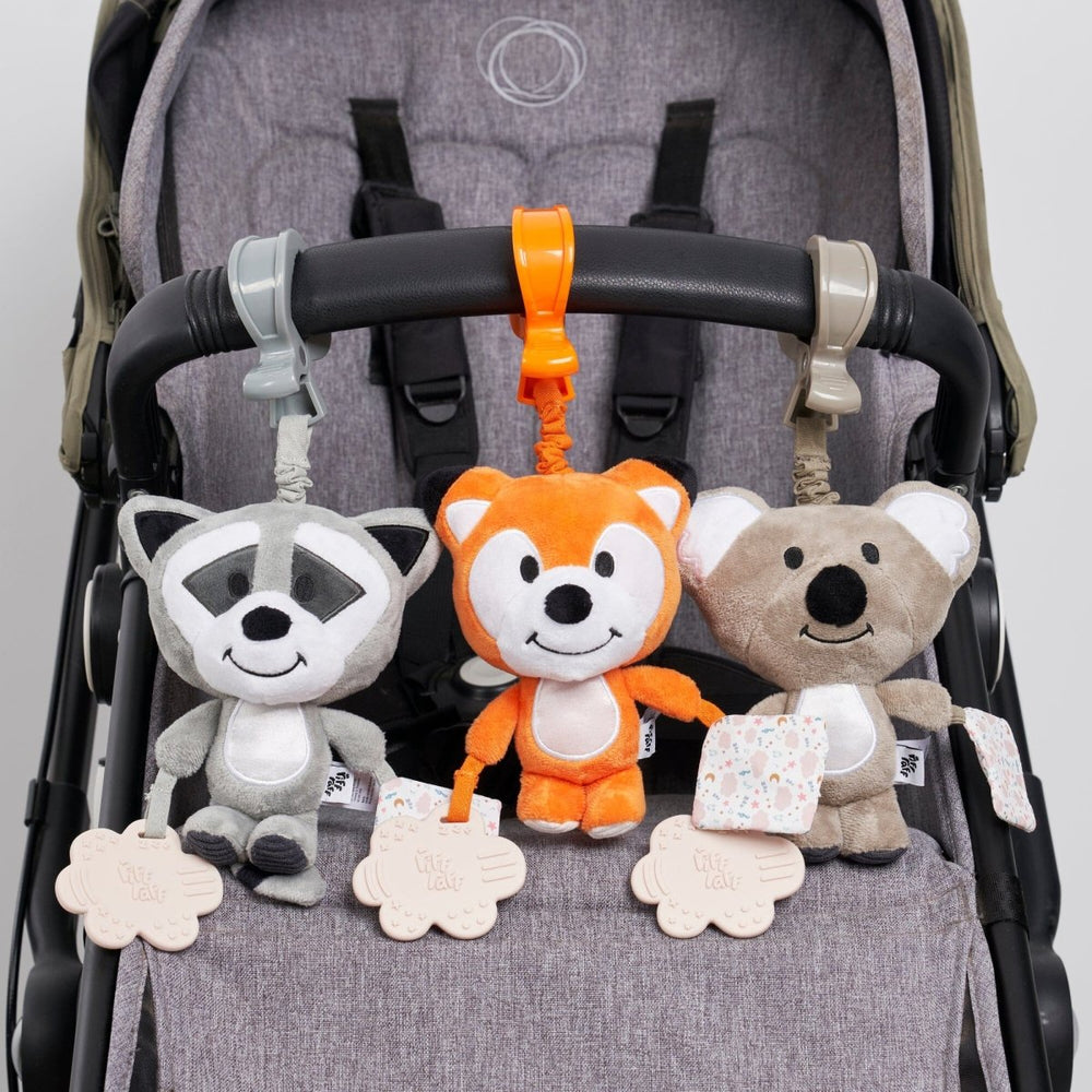 
                      
                        Sensory Pram Toy - Riff The Fox - Riff Raff Baby AU
                      
                    