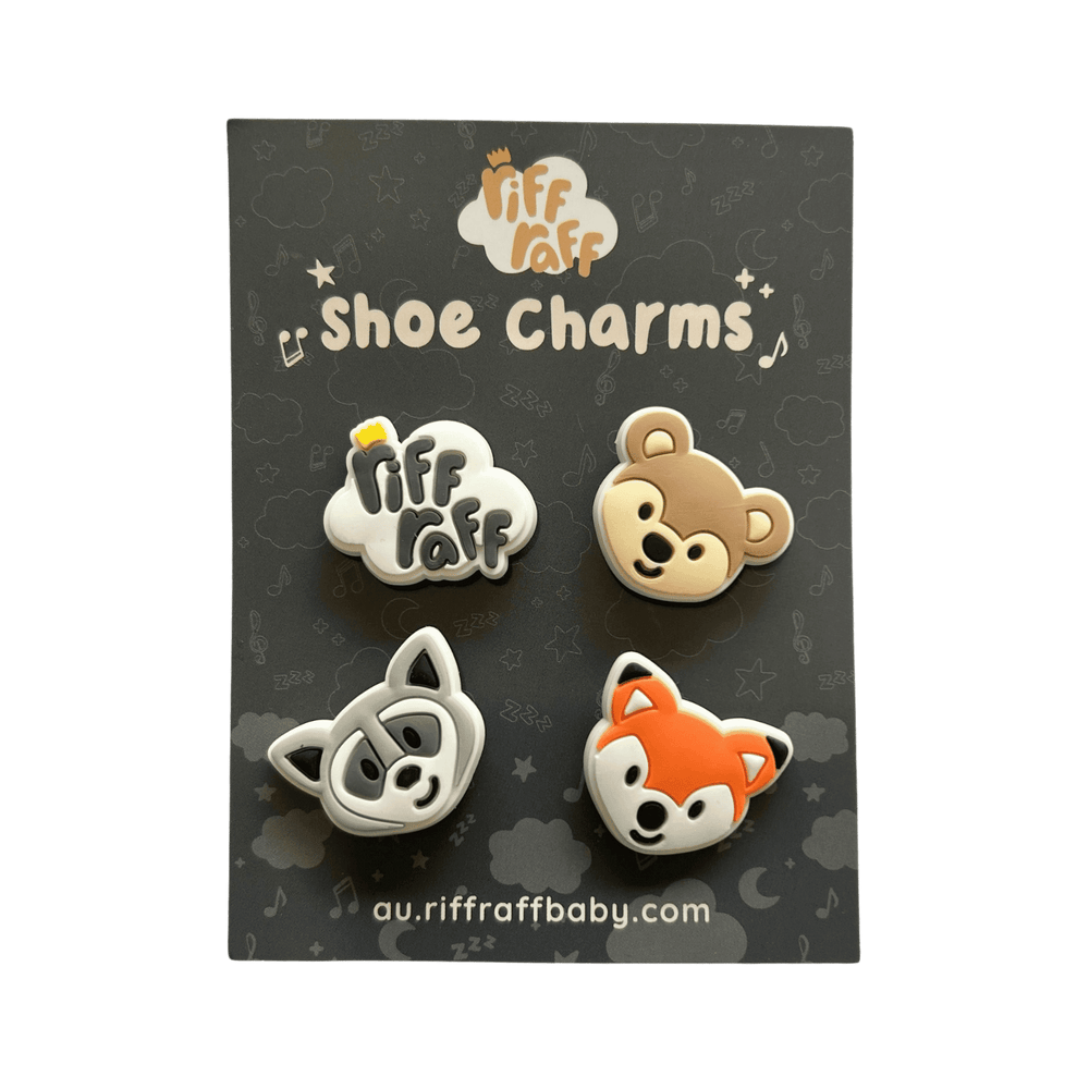 
                      
                        Shoe Charms (Set of 4 Riff Raff Besties) Riff Raff & Co Sleep Toys Shoe Charms - Banjo Bandit Riff 
                      
                    