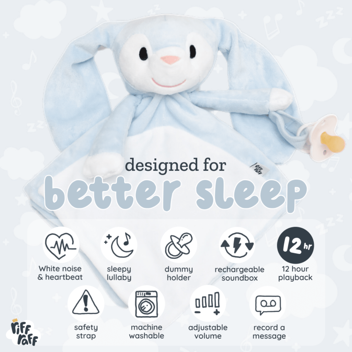 Sleep Toy - Billy the Bunny - Riff Raff Baby AU