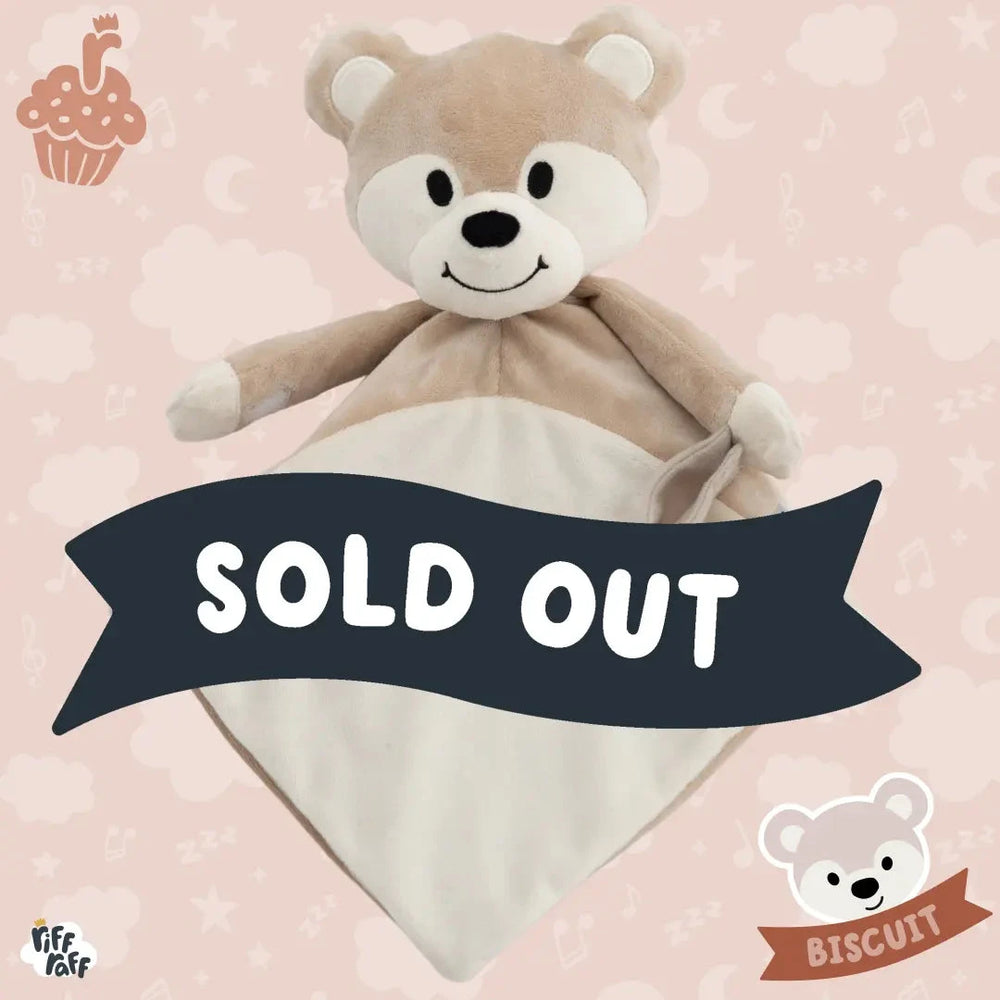 Sleep Toy - Biscuit the Bear Riff Raff & Co Sleep Toys 