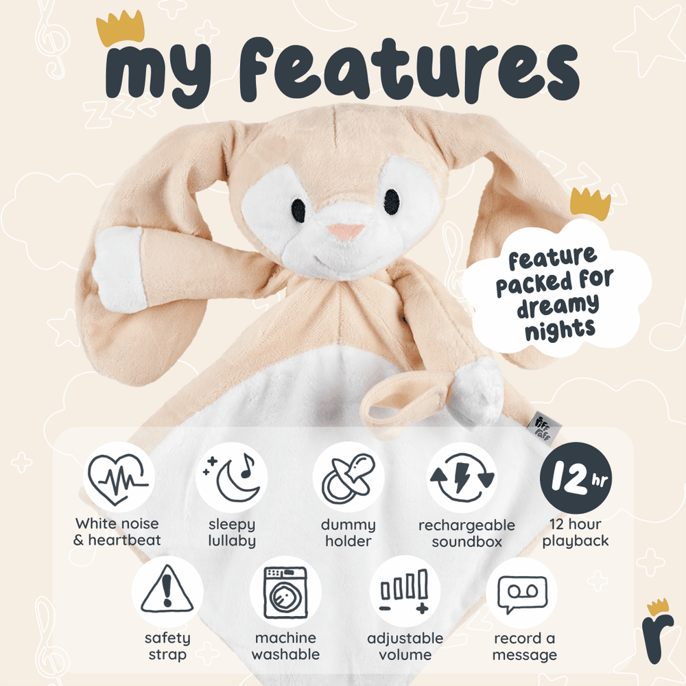 Bunny Rif Raf Baby Sleep Toy | Riff Raff Sleep Toys – Riff Raff Baby AU