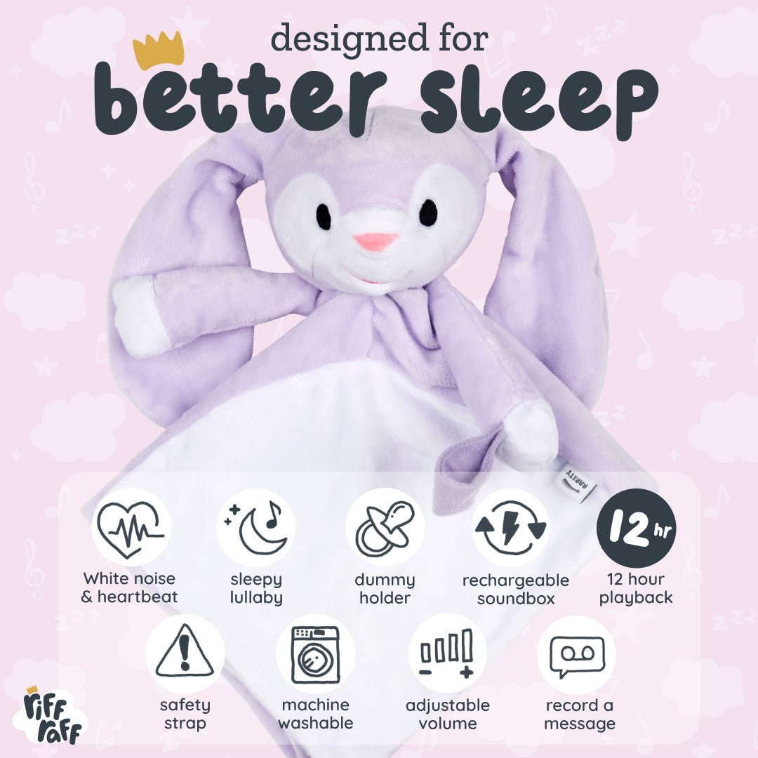 Riff Raff Rabbit Baby Sleep Toy | Riff Raff Sleep Toys – Riff Raff Baby AU