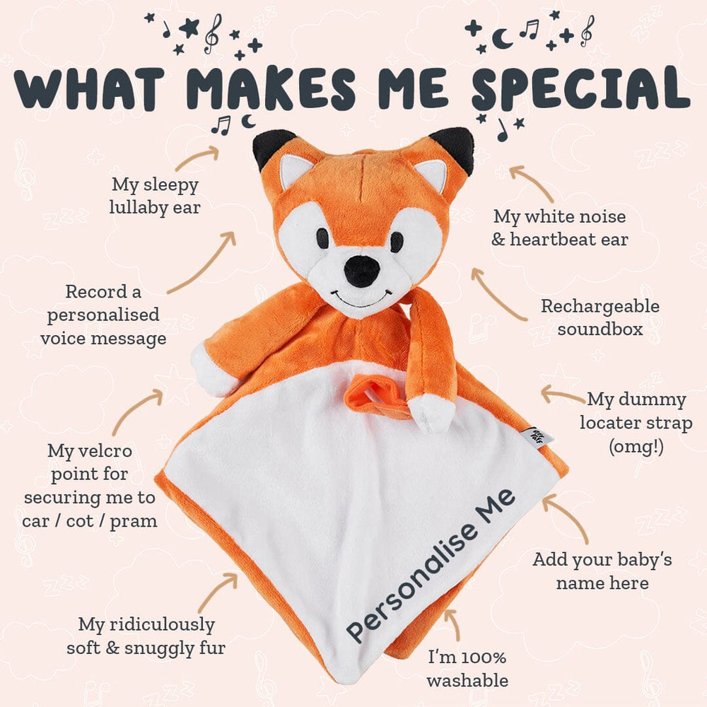 Grey Fox Riff Raff Sleep Toy - Riff The Fox – Riff Raff Baby AU