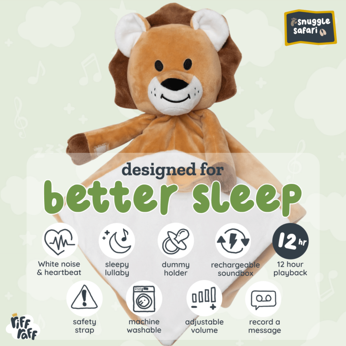 Sleep Toy - Rory the Lion - Riff Raff Baby AU