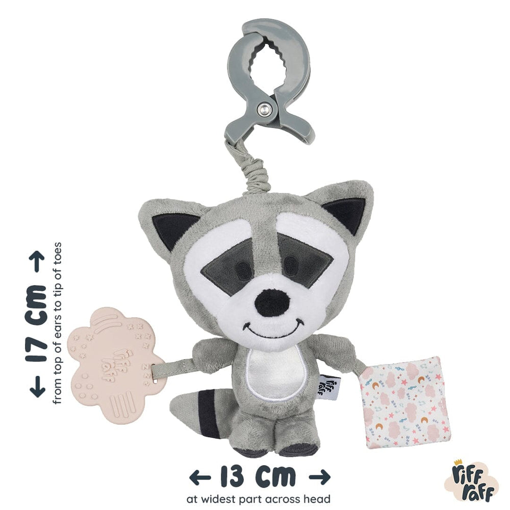 
                  
                    Take Along Toy - Bandit The Raccoon Riff Raff & Co Sleep Toys 
                  
                