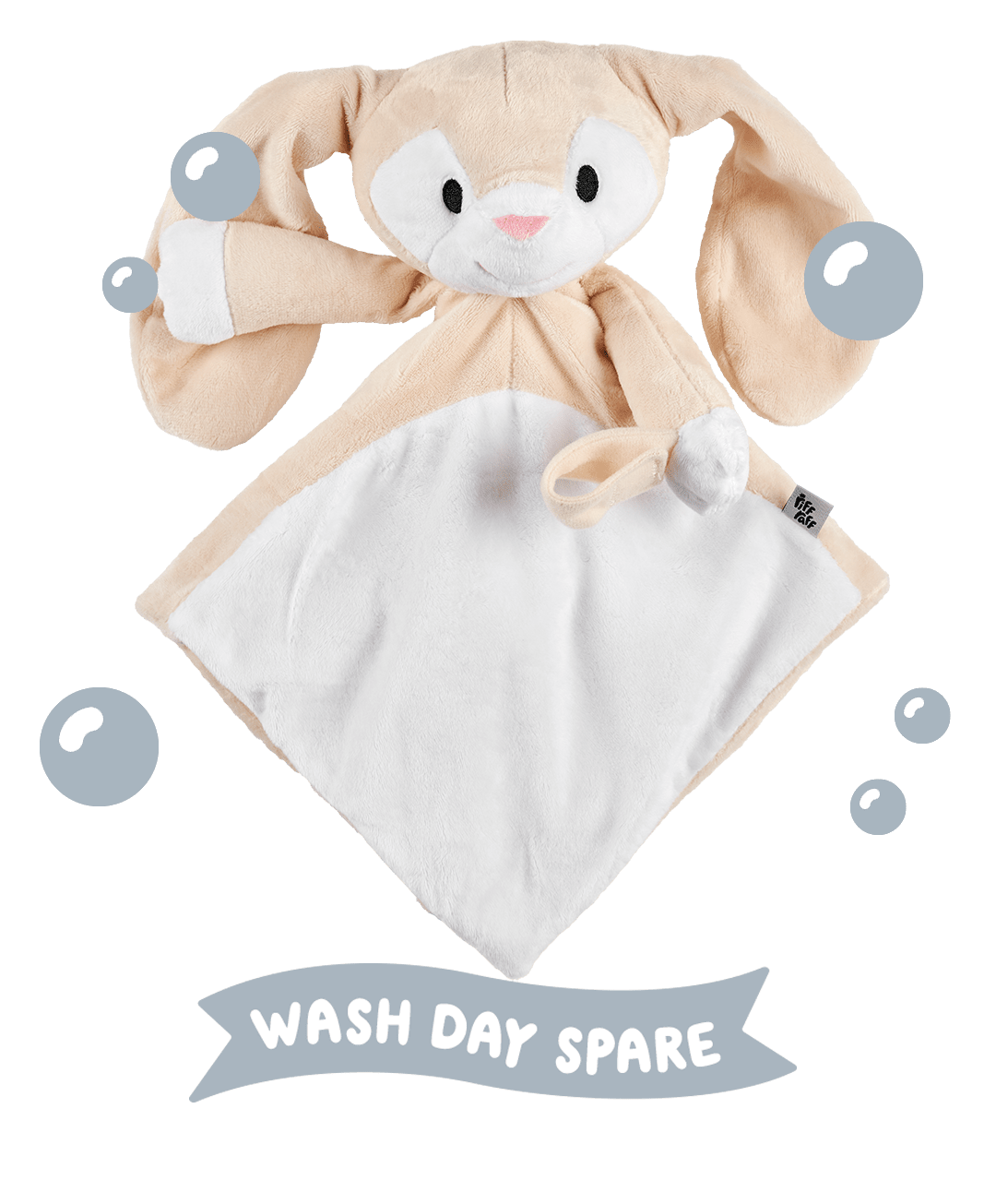 Wash Day Spare Plush - Clover The Bunny (no soundbox included) Riff Raff & Co Sleep Toys 