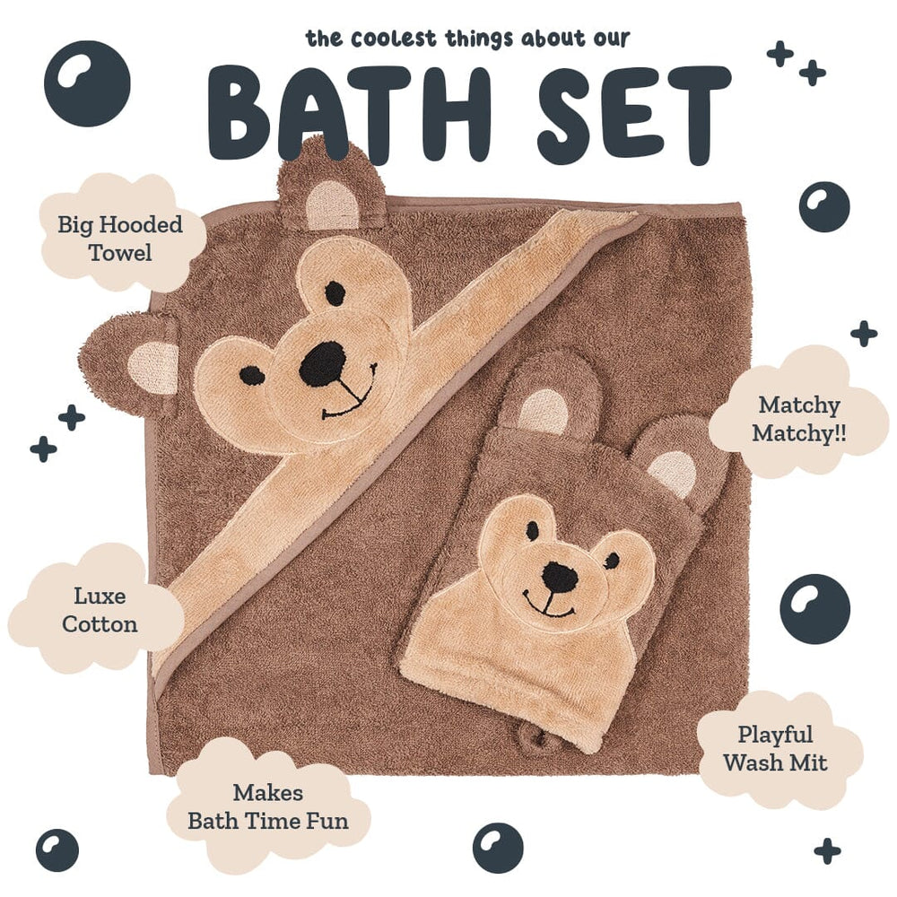 Bath Set - Banjo The Bear Riff Raff & Co Sleep Toys 