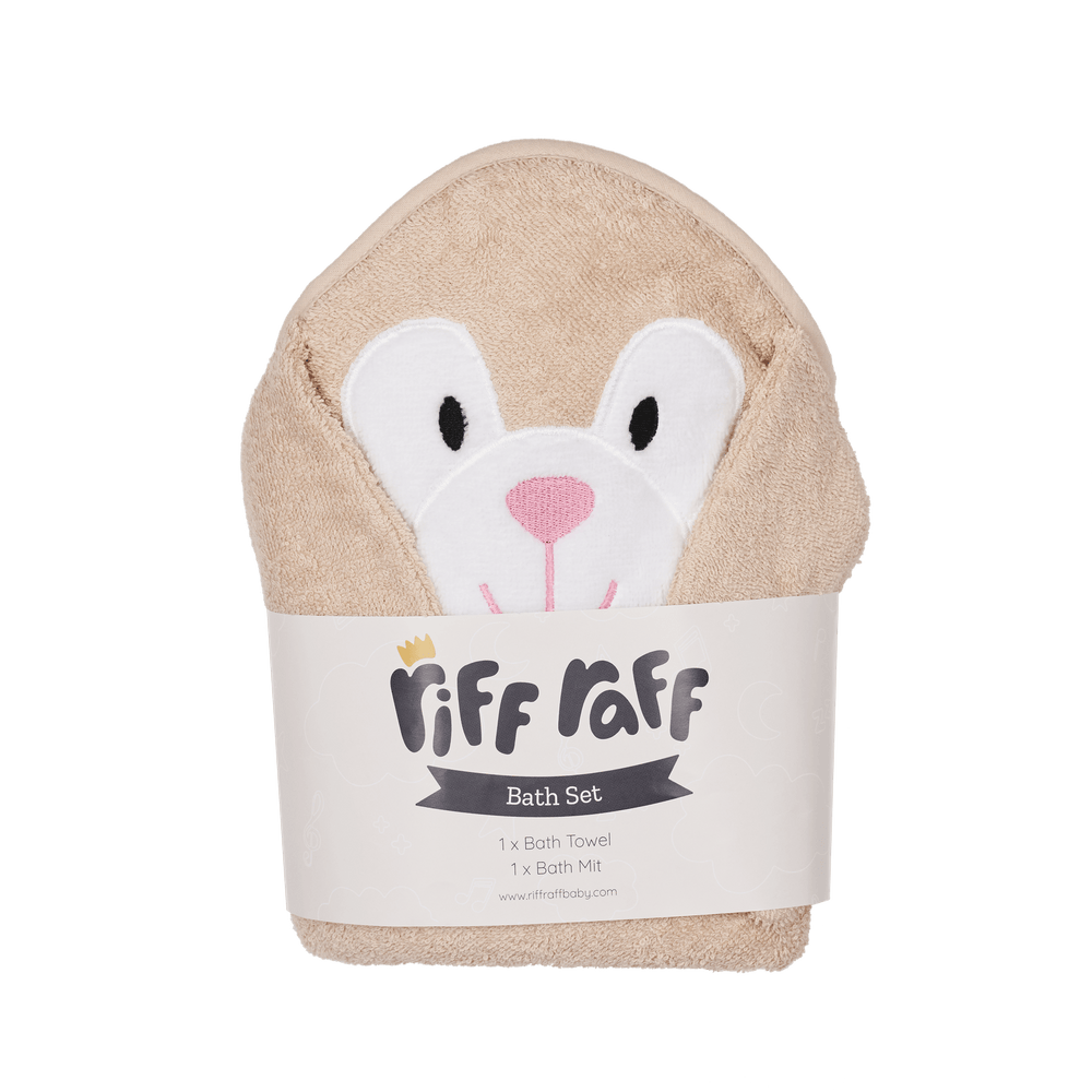 
                      
                        Bath Set - Clover The Bunny Riff Raff & Co Sleep Toys 
                      
                    