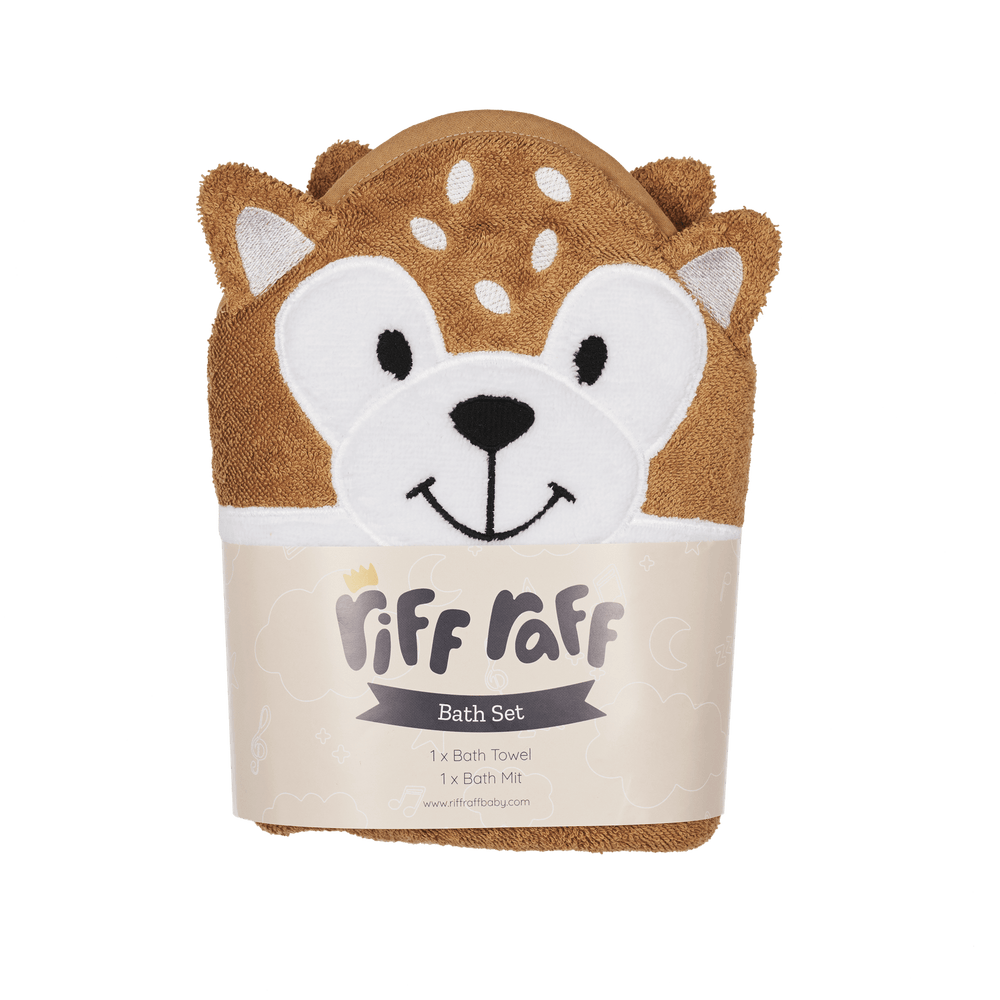 
                      
                        Bath Set - Raffy The Fawn Riff Raff & Co Sleep Toys 
                      
                    