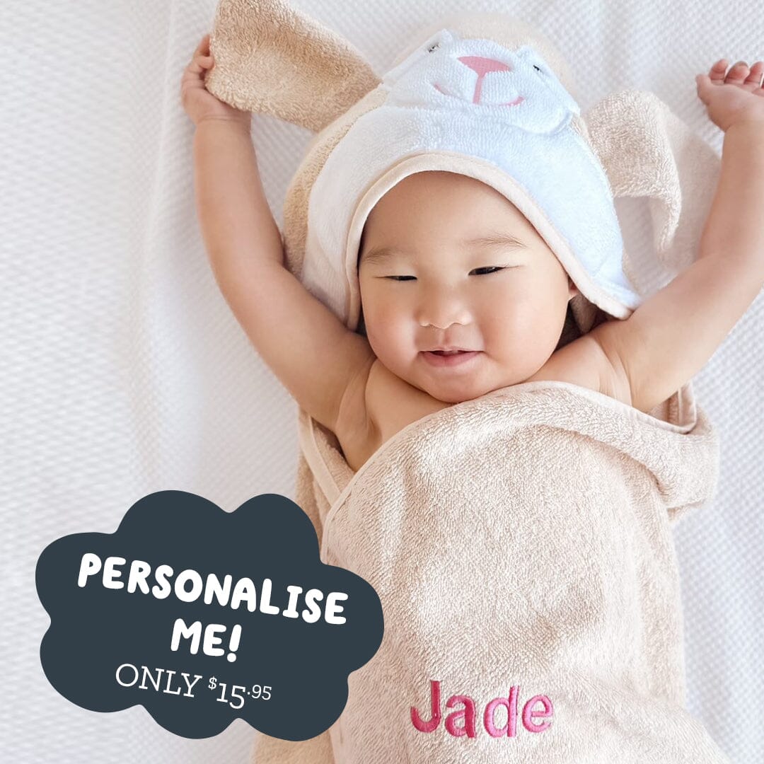 Hooded Towel - Clover The Bunny – Riff Raff Baby AU