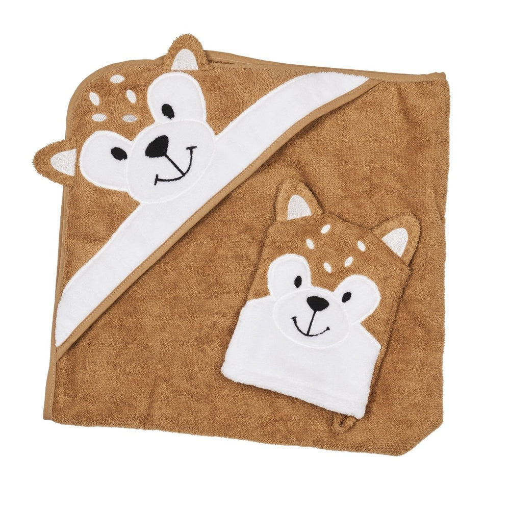 
                      
                        Hooded Towel - Raffy The Fawn - Riff Raff Baby AU
                      
                    