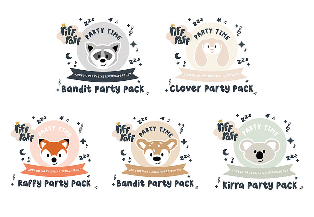Printable Riff Raff Party Pack Party Pack Riff Raff & Co Sleep Toys 