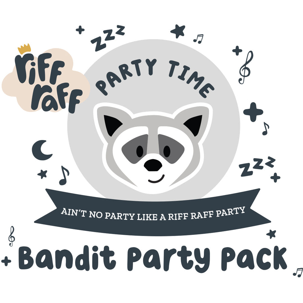 Printable Riff Raff Party Pack Party Pack Riff Raff & Co Sleep Toys Bandit the Raccoon 